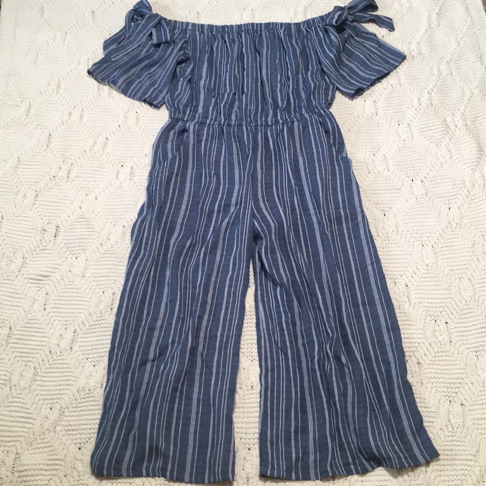 AUW off the shoulder jumpsuit